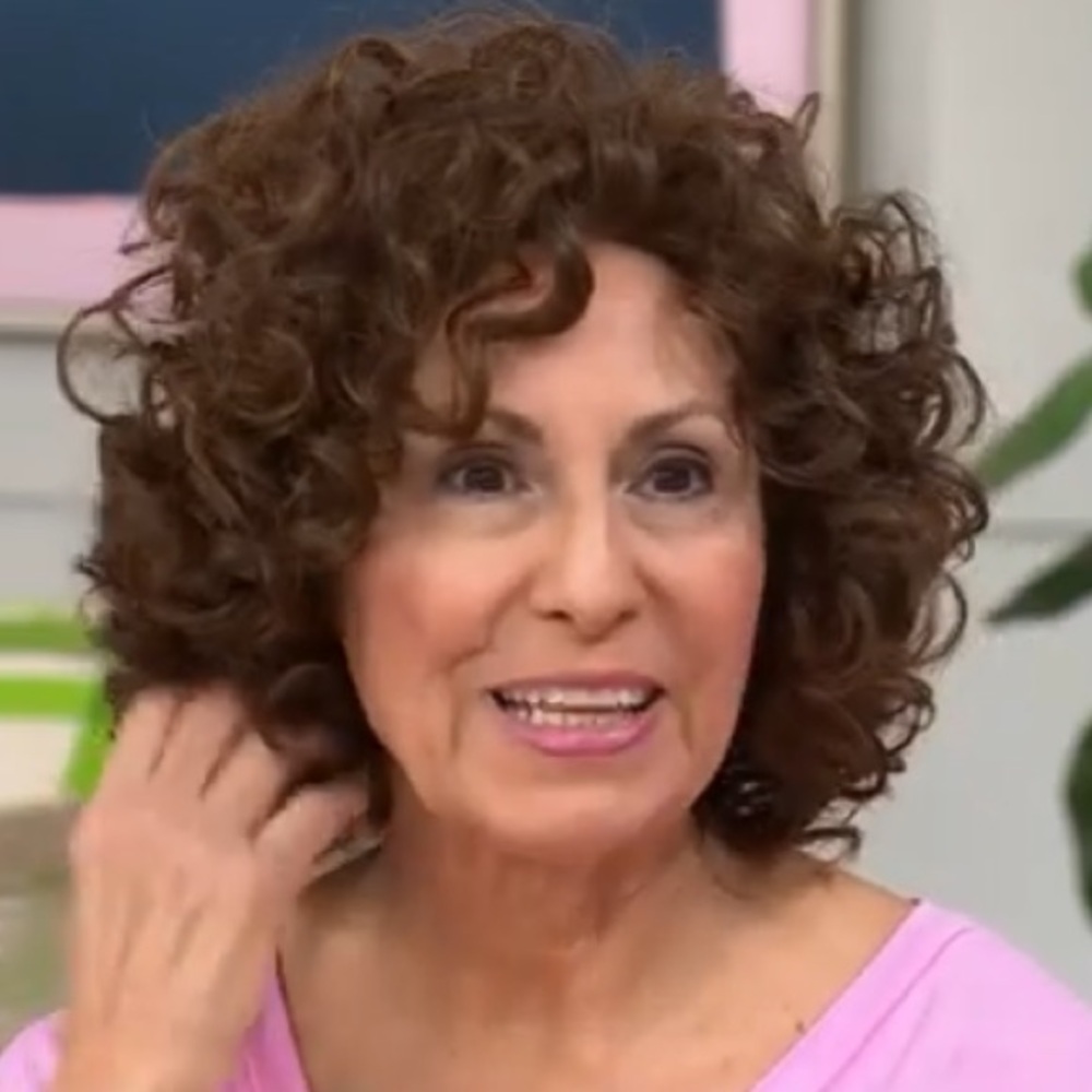 Gabor Light Brown Fun and Funky Curly Wig Average